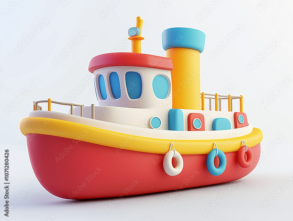 Nautical Fun Awaits with This Adorable 3D Tugboat Design Nautical Fun Awaits with This Adorable 3D Tugboat Design