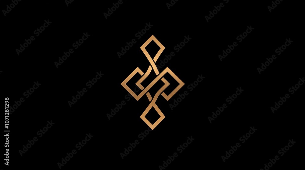 Magical Rune Symbol Logo, Clean and Minimalist Design with Precise Lines, Mystical and Enchanting Concept Magical Rune Symbol Logo, Clean and Minimalist Design with Precise Lines, Mystical and Enchanting Concept