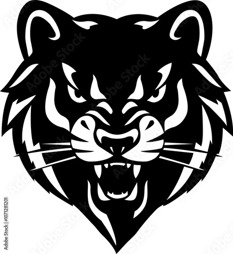 Binturong (Bearcat) Silhouette Vector Illustration