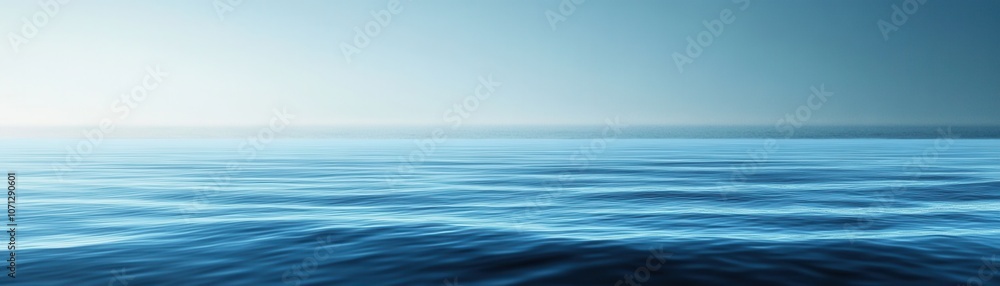 Calm Blue Ocean Water with Gentle Ripples Calm Blue Ocean Water with Gentle Ripples
