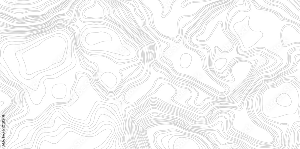 Topography background. Vector banner. Modern design with White background with topographic wavy pattern Topography background. Vector banner. Modern design with White background with topographic wavy pattern
