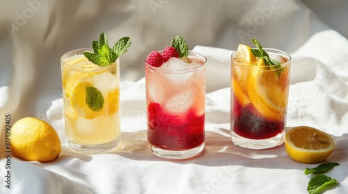 Refreshing Summer Cocktails with Citrus and Berries