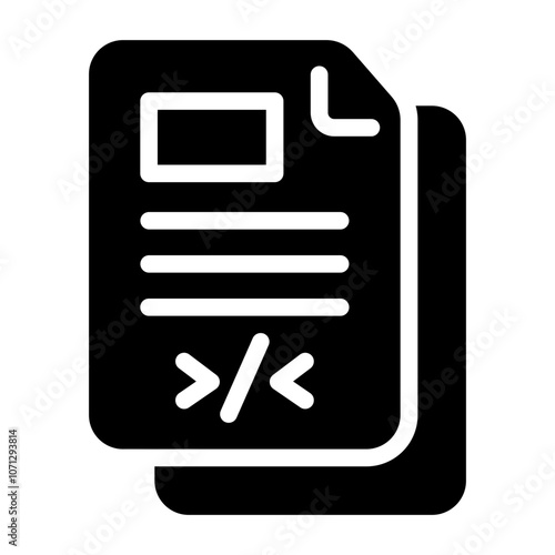 script Solid icon