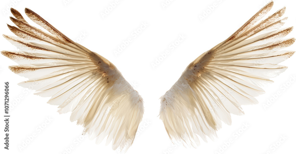 Obraz premium White angel wings