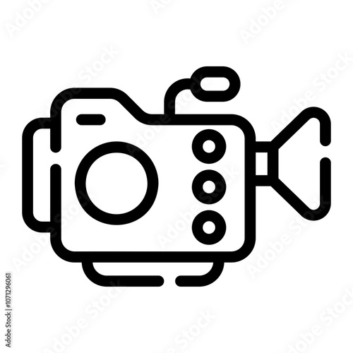 video recorder Line Icon