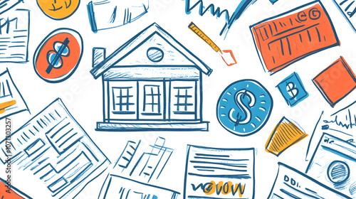  Illustration of LLC tax deductions and credits with colorful icons and charts2