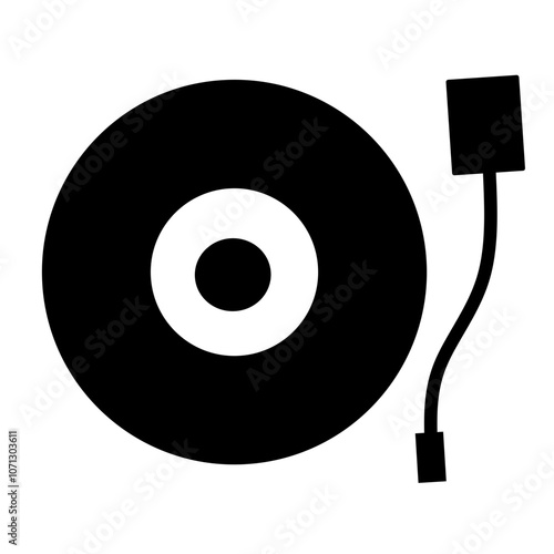 vinyl record player