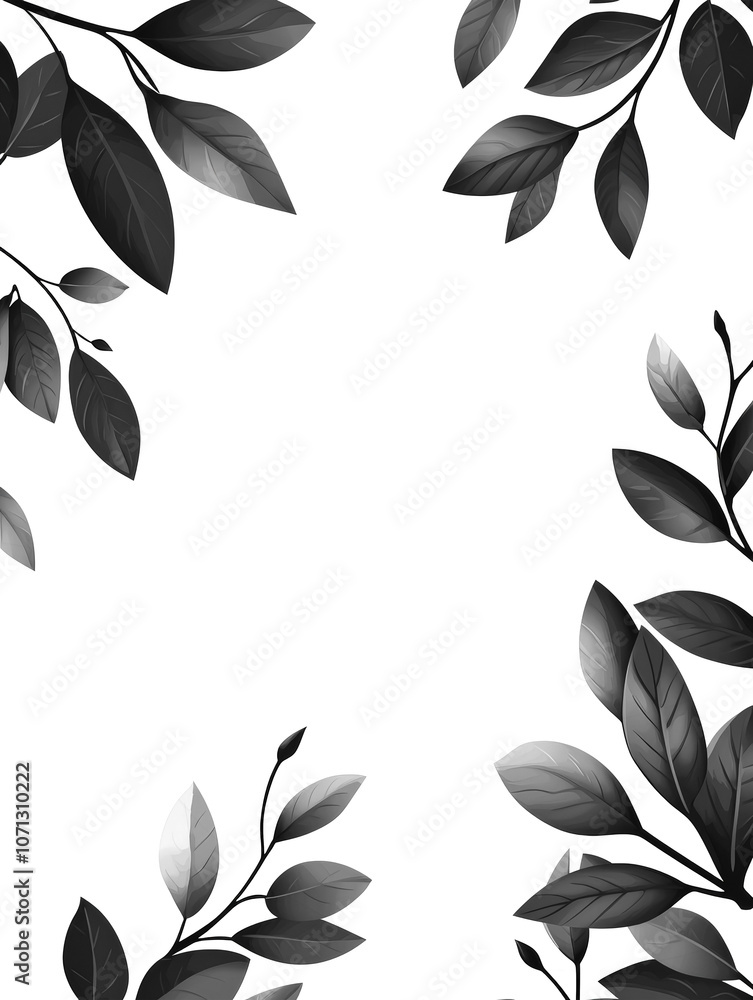 Isolated leaf silhouette on transparent background. PNG Isolated leaf silhouette on transparent background. PNG