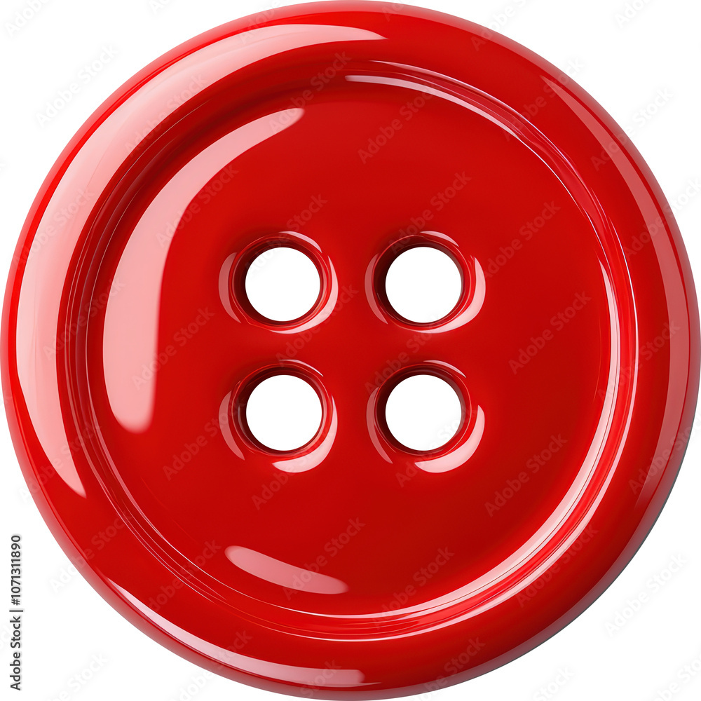 Shiny red button Shiny red button