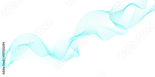 	
Abstract wave lines dynamic flowing colorful light isolated background. peach fuzz with dynamic waves for wedding design. Premium template with stripes and gradient mesh for banner or poster. vector