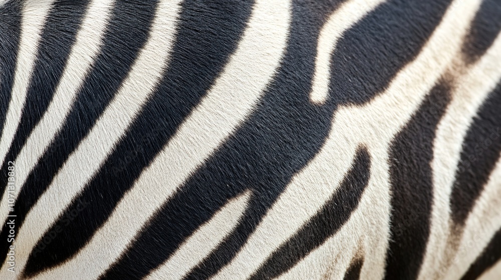 Bold Black and White Zebra Print Pattern Bold Black and White Zebra Print Pattern