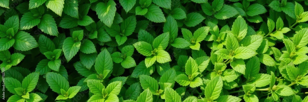 Lush green leaves with intricate textures and patterns, growth, summer, spring Lush green leaves with intricate textures and patterns, growth, summer, spring