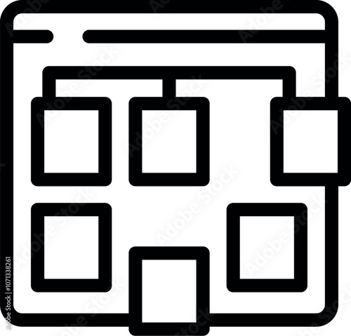 Complex algorithm visualized in web application, enabling interactive data analysis and offering insightful patterns for enhanced decision making