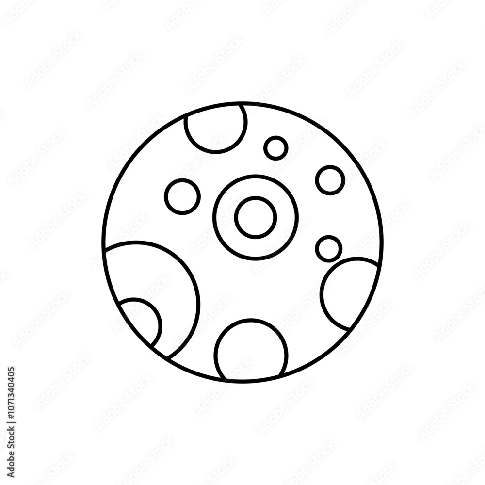 line icon World & Planets line icon World & Planets