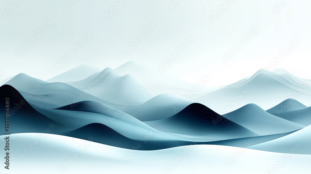 a misty mountain range with layers of peaks fading into the distance a misty mountain range with layers of peaks fading into the distance