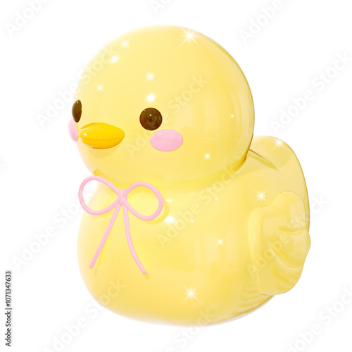 D Baby Girl Character in Natural Colors Toy