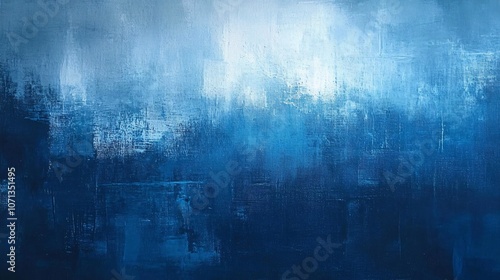Abstract blue textured background with brushed strokes, perfect for artistic, design, or decorative purposes in various digital and print media.