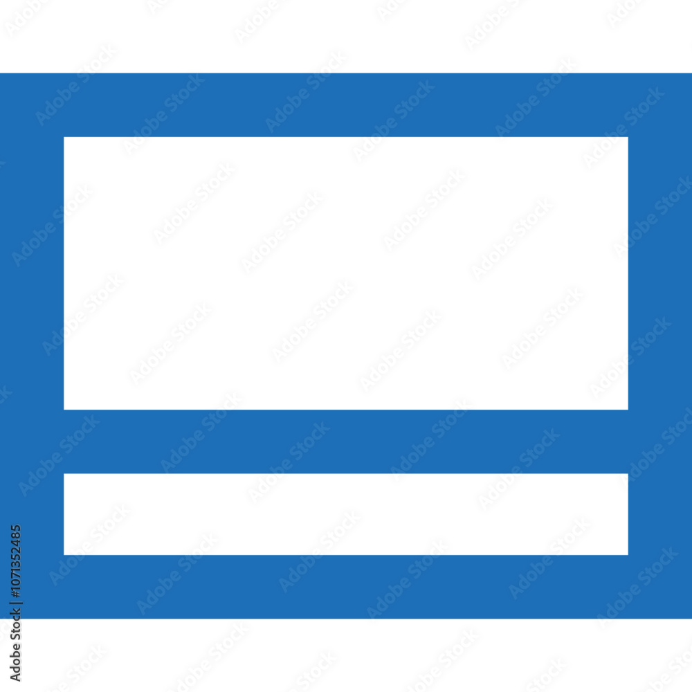 A Simple Blue Rectangular Graphic on a White Background, Ideal for Use in Digital Design or Branding Projects A Simple Blue Rectangular Graphic on a White Background, Ideal for Use in Digital Design or Branding Projects