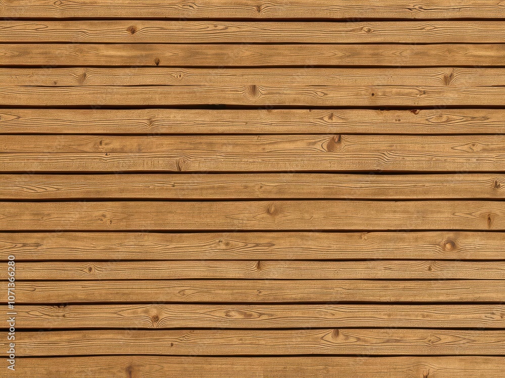 Repeated rows of weathered brown wooden planks forming a seamless vintage wall pattern, planks Repeated rows of weathered brown wooden planks forming a seamless vintage wall pattern, planks