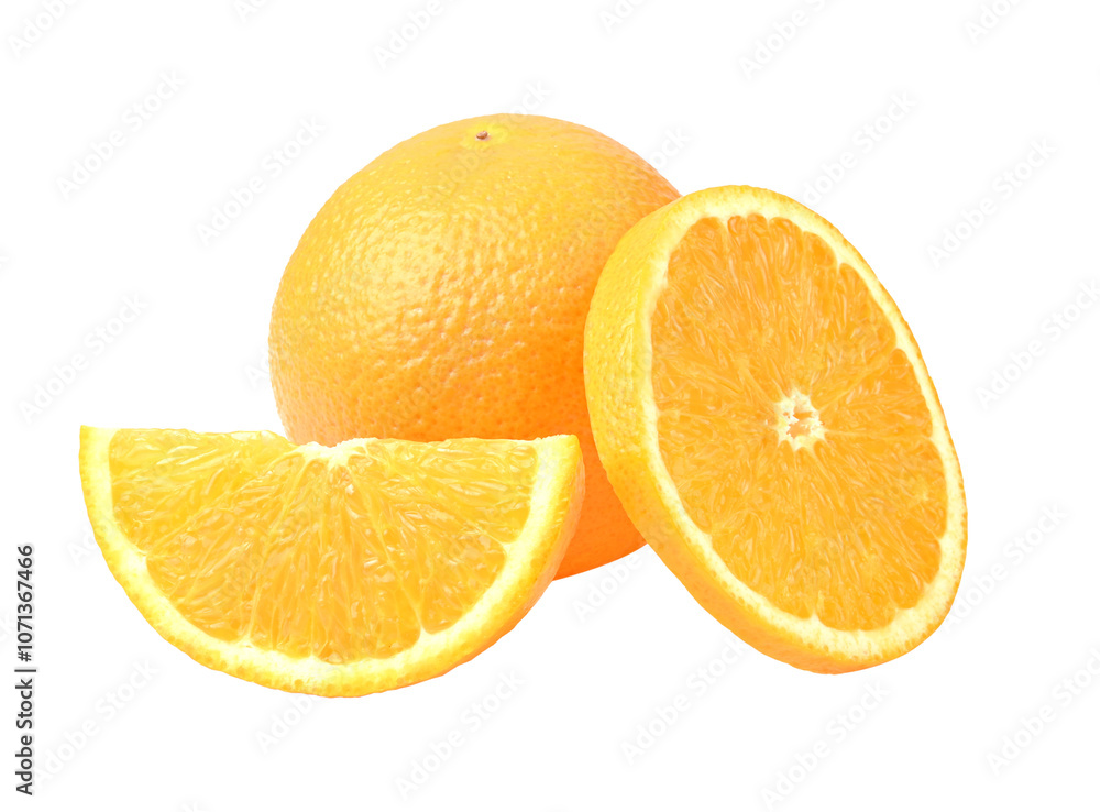 Orange slice , mandarin, tangerine on transparent png Orange slice , mandarin, tangerine on transparent png