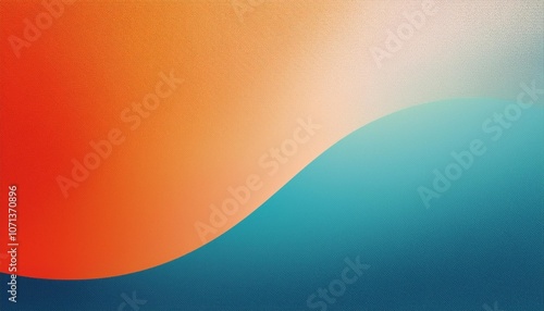 Fototapeta Naklejka Na Ścianę i Meble -  Vibrant horizontal stripes create a soft, abstract design in a minimalist style