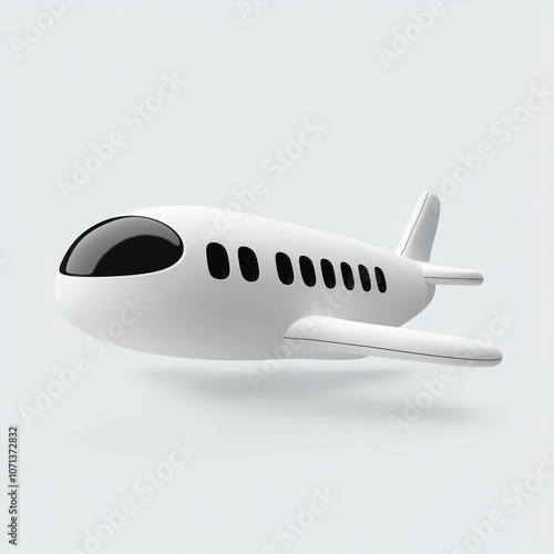 Wallpaper Mural airplane in the sky Torontodigital.ca