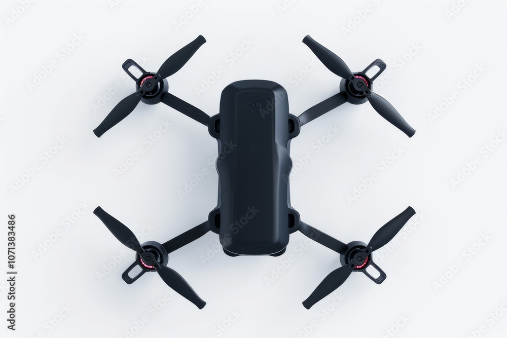 Hyper-Realistic 3D High-Tech Electric Delivery Drone with Magnetic Cargo Latch and LED Precision Rotors Hyper-Realistic 3D High-Tech Electric Delivery Drone with Magnetic Cargo Latch and LED Precision Rotors