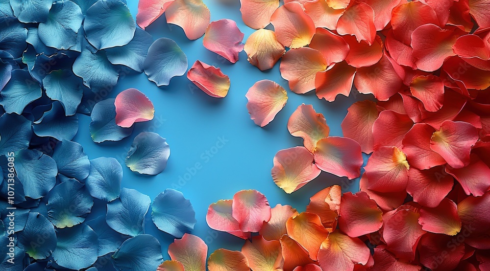 Obraz premium background with flowers