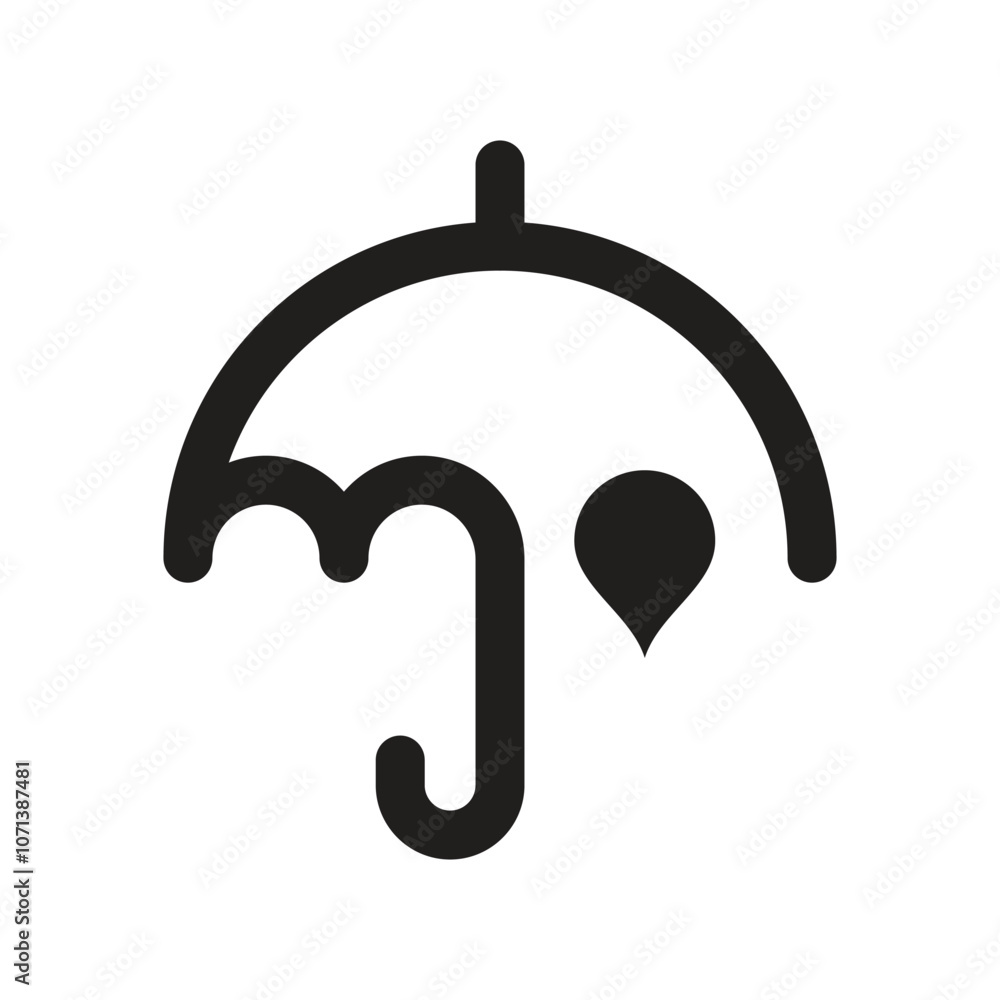 umbrella logo vector template illustration design umbrella logo vector template illustration design