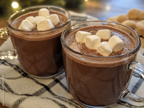 Hot Chocolate with Marshmallows photo