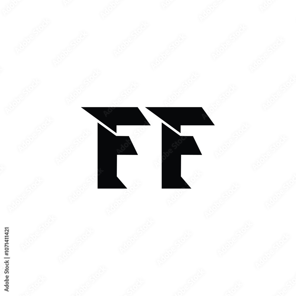 FF monogram logo design letter text name symbol monochrome logotype alphabet character simple logo FF monogram logo design letter text name symbol monochrome logotype alphabet character simple logo