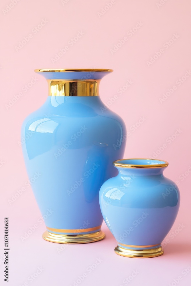 Blue Vases Together Blue Vases Together
