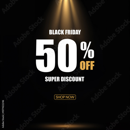 Black Friday sale banner
