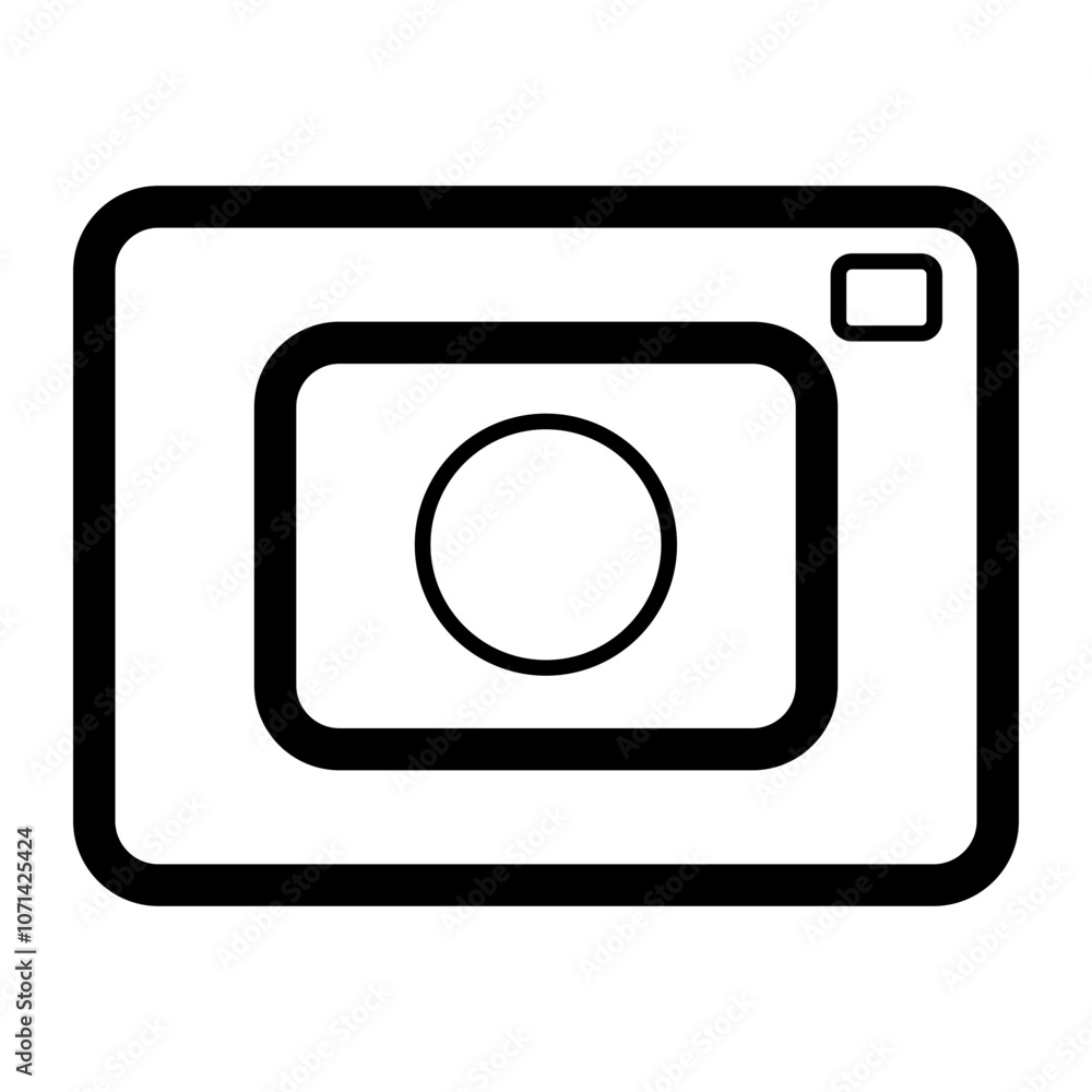 camera icon illustration camera icon illustration
