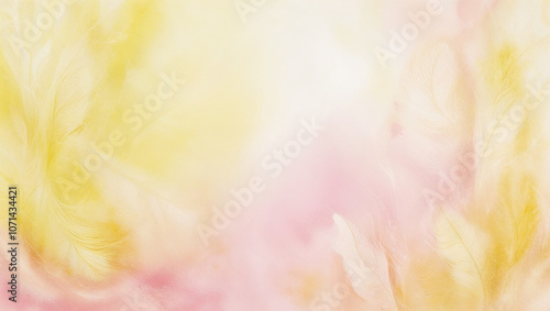 Soft pastel background, gradient wallpaper, pink, yellow
