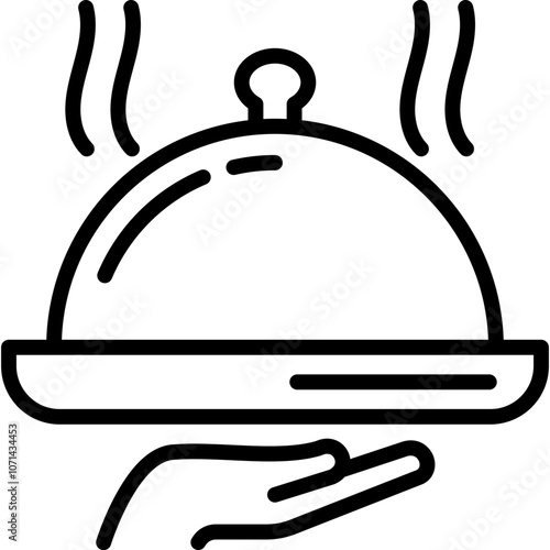 Food Service Line Icon