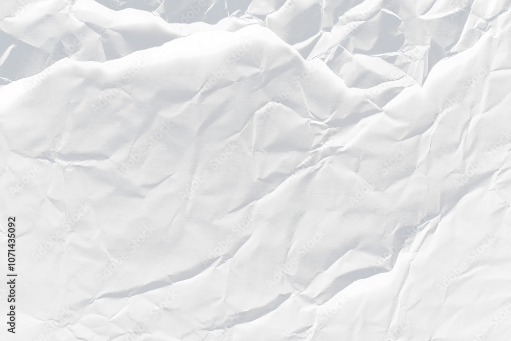 Obraz premium Close-up of a crumpled transparent surface, featuring textured, wrinkled, and uneven lines.