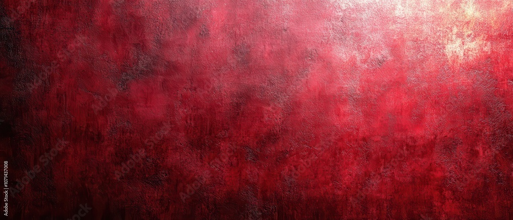 Obraz premium Solid Crimson Canvas, a vibrant, uniform red background, rich color depth, flat surface, minimalistic design, high-resolution clarity.