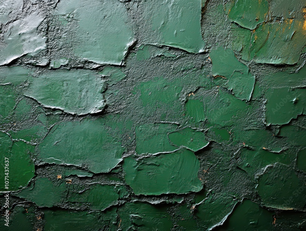 Obraz premium Solid Forest Green Canvas, a vibrant uniform surface, high-resolution minimalist backdrop, perfect for design and artistic applications.