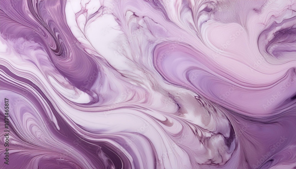 淡いラベンダーのマーブルテクスチャ：ミステリアスで繊細な模様
