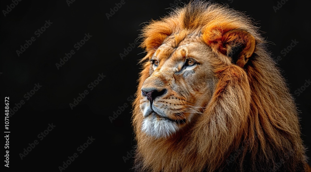 Fototapeta premium head of lion
