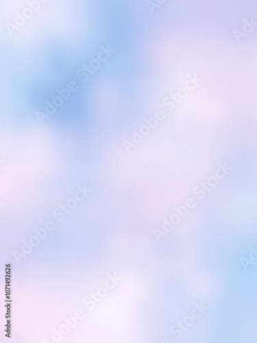 Soft and dreamy blue and pink blurred abstract background resembling a watercolor painting, blue