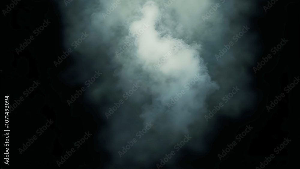 Fototapeta premium smoke on black background