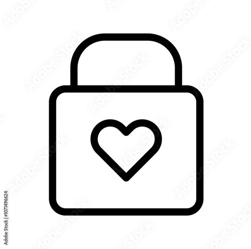 Trust icon simple line icon