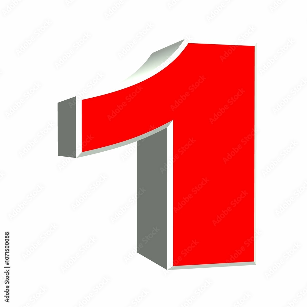 chiffre 1 rouge chiffre 1 rouge