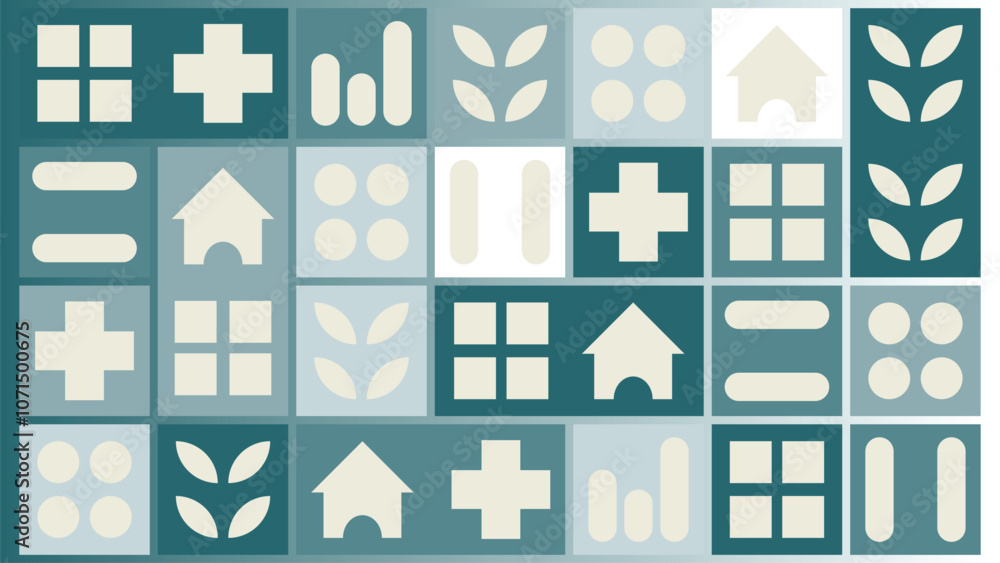Modern Geometric Elegance Modern Geometric Elegance