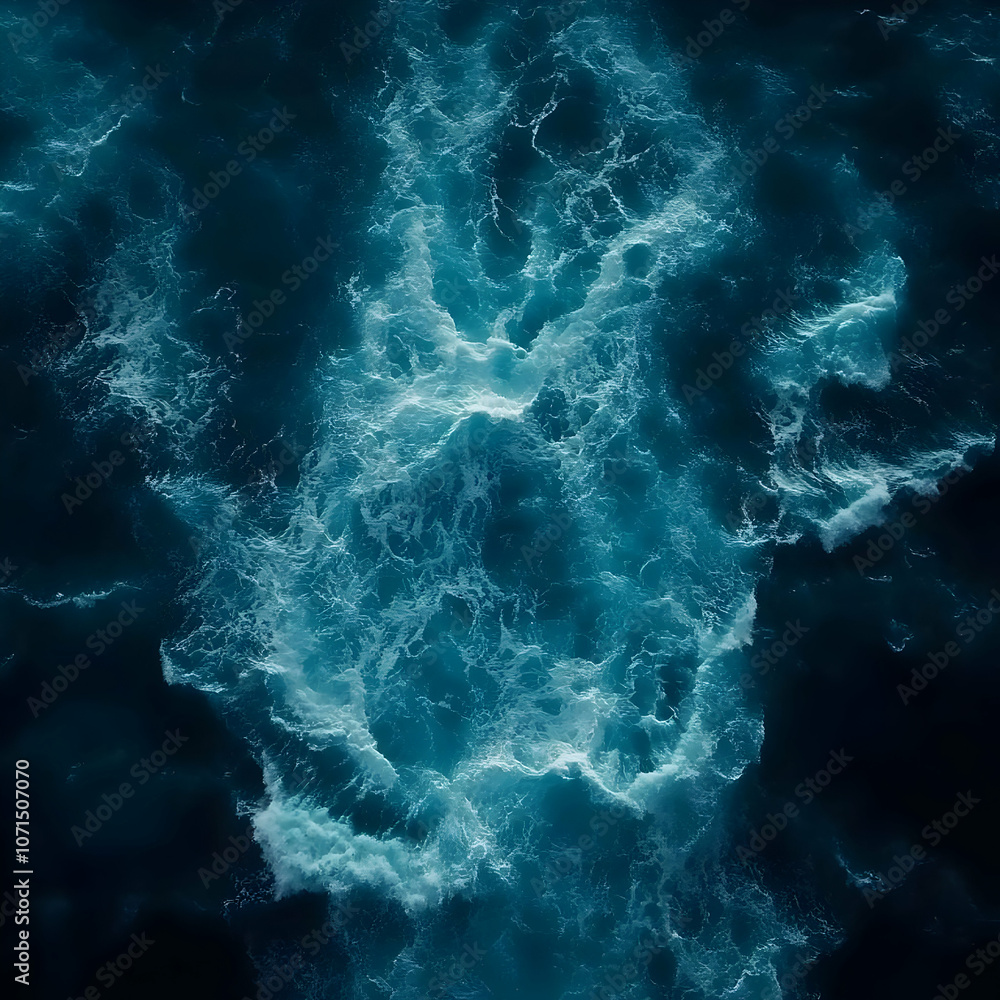 Photo Dark Blue Ocean Waves Abstract Background Photo Dark Blue Ocean Waves Abstract Background