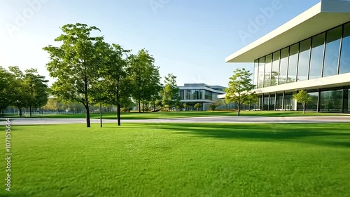 Wallpaper Mural Modern Green University Campus with Eco-Friendly Design Torontodigital.ca