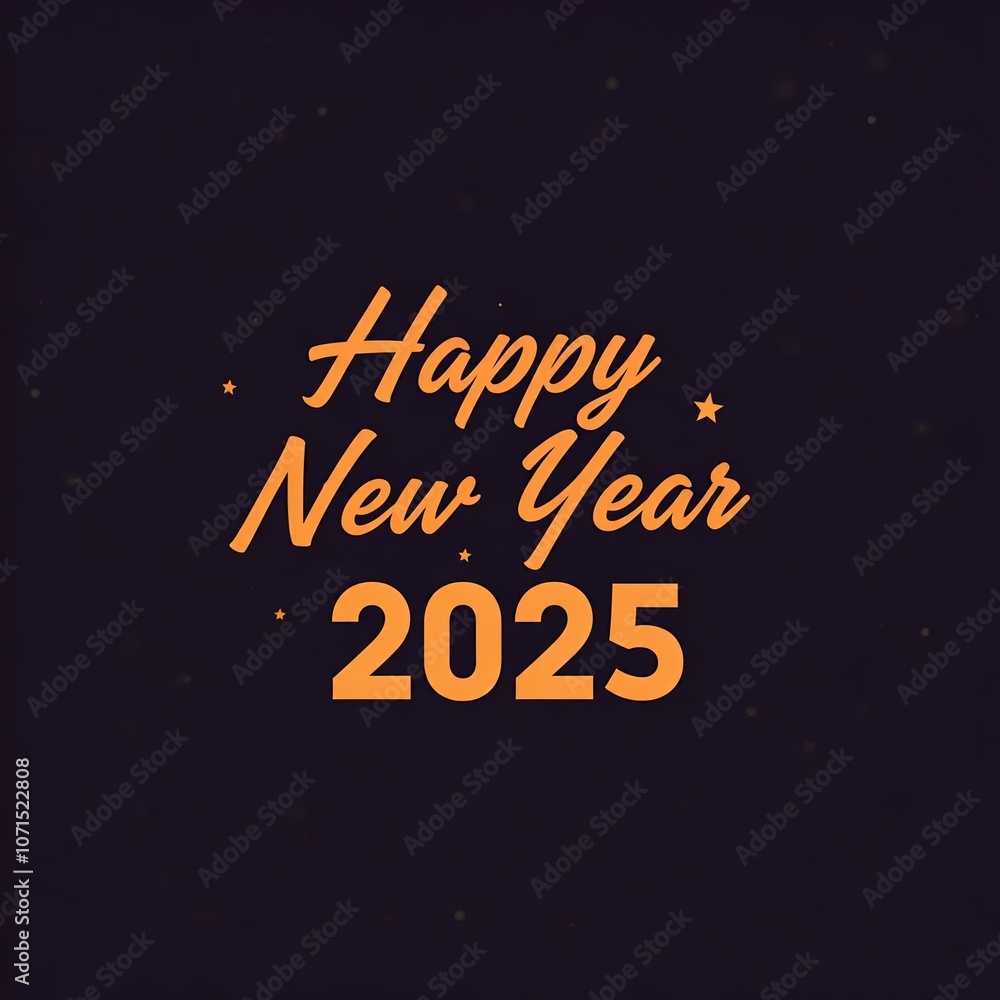 Fototapeta premium happy new year 2025 wishes