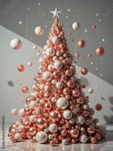 christmas tree with christmas decorations
